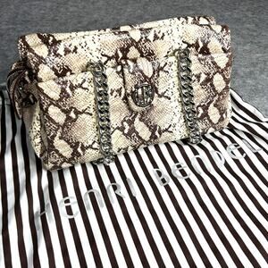 Henri Bendel Snake Skin Quilted Handbag - Rare Find!